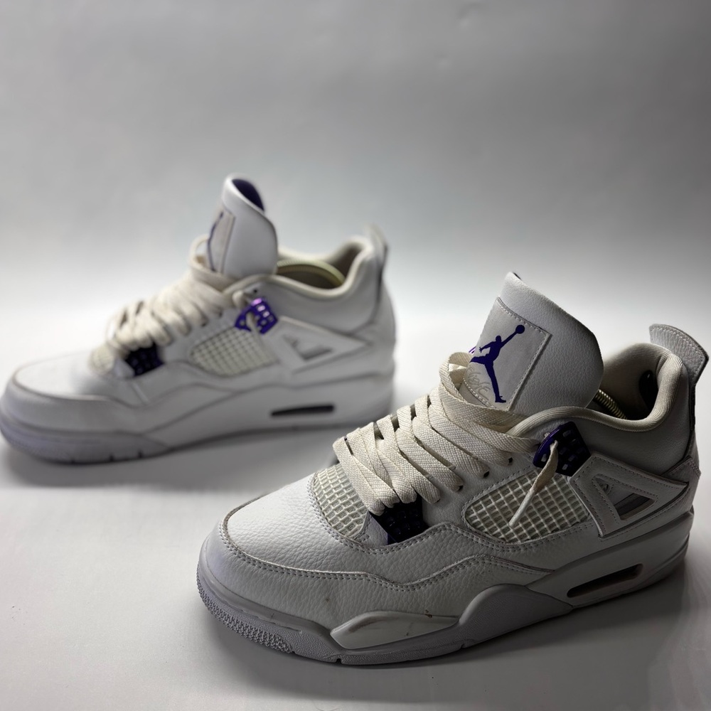 Size 10 - Jordan 4 Retro Mid Purple Metallic MEN’s